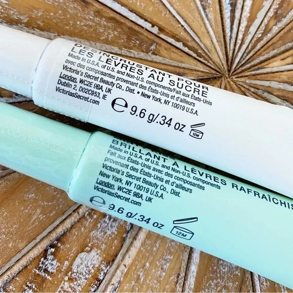 NWT Victoria’s Secret Lip Care Duo - Refreshing Minty Lip Gloss and Sugar Scrub - Picture 3 of 4